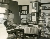 Staff work room, Main Library