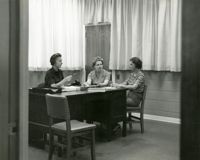 Staff meeting, Main Library