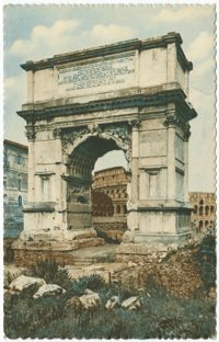 Roma - Arco di Tito / Arc de Titus / Arch of Titus / Der Titus-Bogen