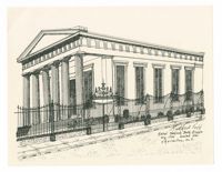 Kahal Kadosh Beth Elohim, org. 1740 erected 1840, Charleston, So. C.