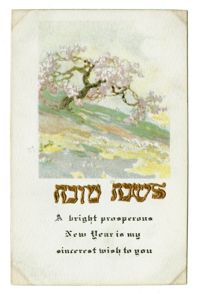 A bright prosperous New Year is my sincerest wish to you / לשנה טובה