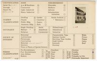 Index Card Survey of 79 Church Street