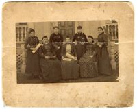 Photo of St. Joseph Academy's Graduating Class, 1892