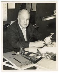 Photo of Edwin Pearlstine Sr. at Work