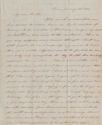 121. Esther Heyward to James B. Heyward -- January 22, 1851