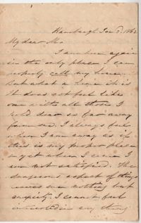 174. James B. Heyward to Maria Heyward -- January 3, 1862
