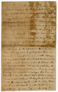 Last Will and Testament of Benjamin Allston, April of 1807