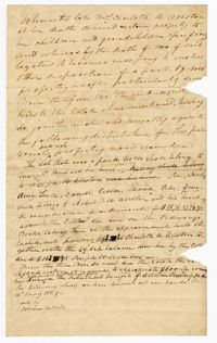 Memorandum of Agreement on the Division of Enslaved Persons by the Heirs of Charlotte Ann Allston, 1827