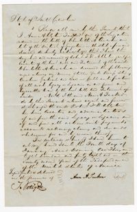 Discharge for Legatee Ann Allston Tucker in Accordance with the Will of Charlotte Ann Coachman, 1848