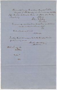 237. Record of transactions at Bennett's Mill -- May 30, 1865