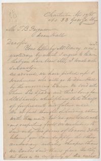 262. William McBurney to Thomas B. Ferguson -- November 19, 1865
