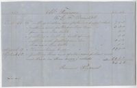 232. Receipt of payment by Thomas B. Ferguson to E. F. Benedikt [Benedict?] -- 1865