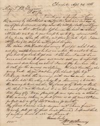 288. William McBurney to Thomas B. Ferguson -- April 24, 1866 (Second letter)