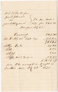 317. Notice of monetary damages against James B. Heyward -- February 23, 1870