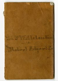Robert F.W. Allston with Robert Adger and Co. Account Book, 1860