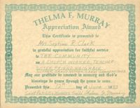 Certificate, June 12, 1983