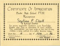 Certificate, February 19, 1986