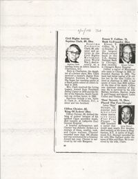 Newspaper Article, January 11, 1988