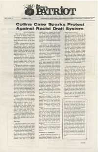 The Southern Patriot Article on Walter Collins, December 1970