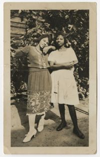 Ethel and Ruby Poinsette, 1923
