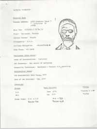 Resume, Lawrence Stanberry