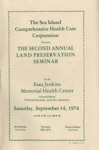 The Second Annual Land Preservation Seminar, September 14, 1974