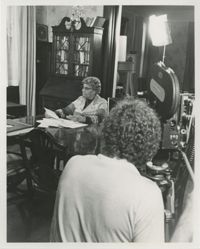 Septima P. Clark Being Filmed for Documentary