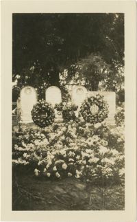 Flowers at Grave 1