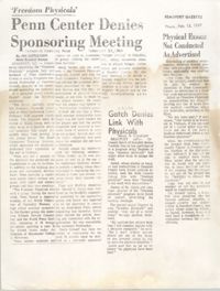 Newspaper Articles, 1969