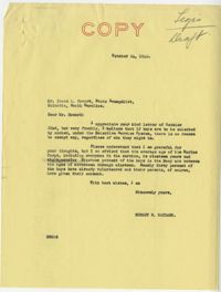 Teenage Draft: A letter from James A. Howard (State Evangelist, Columbia, S.C.) to Senator Burnet R. Maybank, October 22, 1942