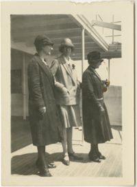 Three Women on Deck