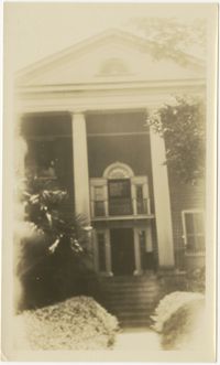 Front of Portico