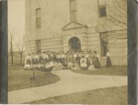 Photograph of Unidentified Group Outside
