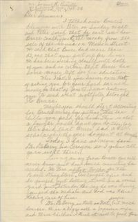 Letter from Septima P. Clark to Samuel R. Poinsette
