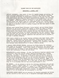 Newsletter, Trident Forum for the Handicapped, August 1978
