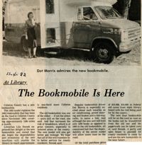 The Bookmobile is Here