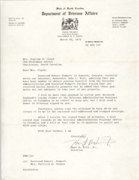 Letter from Hoyt B. Hill, Jr. to Septima P. Clark, March 29, 1971