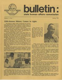 Bulletin: State Human Affairs Commission, Spring 1976