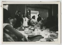 Group Singing Around the Dinner Table, Liberty County, Georgia