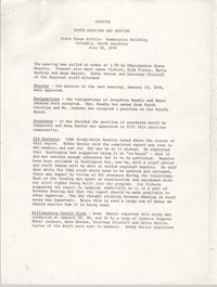 Minutes, South Carolina State Advisory to the U.S. Commission on Civil Rights, November 6, 1975