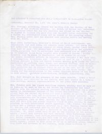 Minutes, Governor's Committee For Child Development in Charleston County, February 21, 1973