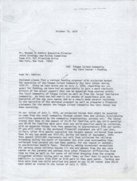 Letter from Bernice V. Robinson to Norman E. DeWire, October 13, 1970