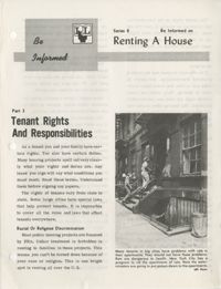 Be Informed, Renting A House, Part 3