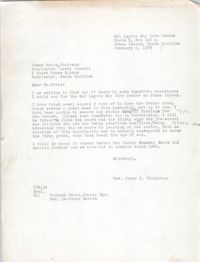 Letter from Henry D. Singleton to James Price, February 2, 1973