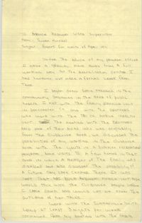 Memorandum from Susan Runkel to Bernice Robinson, April 1971