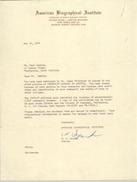 Letter from E. H. Sparks to Esau Jenkins, May 16, 1969