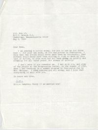 Letter from Gillie Campbell Terry to Esau Jenkins, May 6, 1969