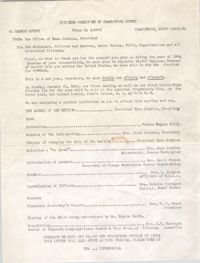 Memorandum from Esau Jenkins to Citizens of Charleston, 1965