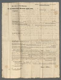 Mortgage of Seven Enslaved Persons by Langdon Cheves Sr. to the Bank of South Carolina, January 7th, 1833