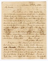 Letter to Langdon Cheves Jr. from Langdon Cheves Sr., May 10t, 1844